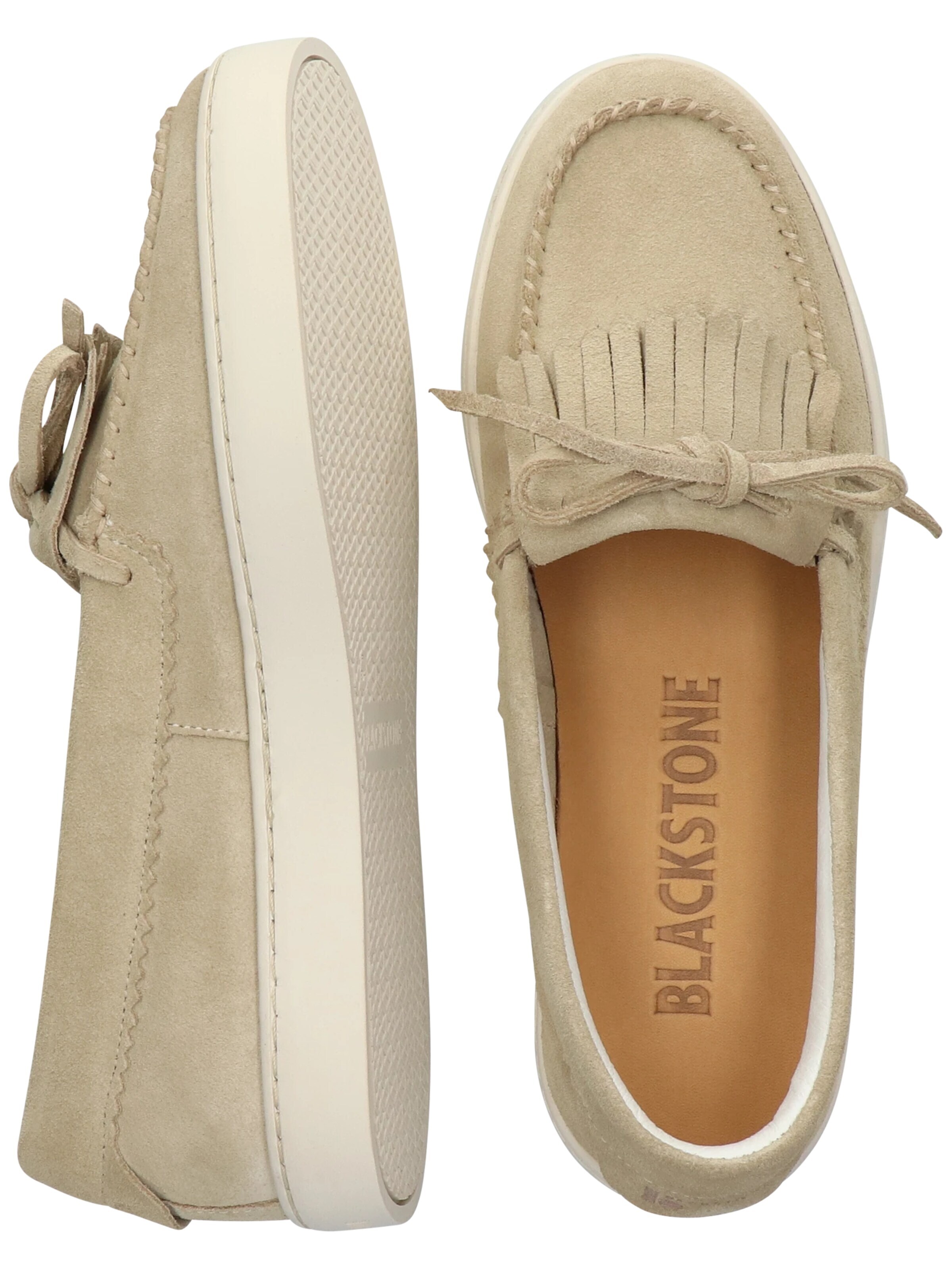 BLACKSTONE Mokassin 'Zircon' in Beige