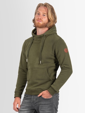 Sweat-shirt 'Remii' Alessandro Salvarini en vert : devant