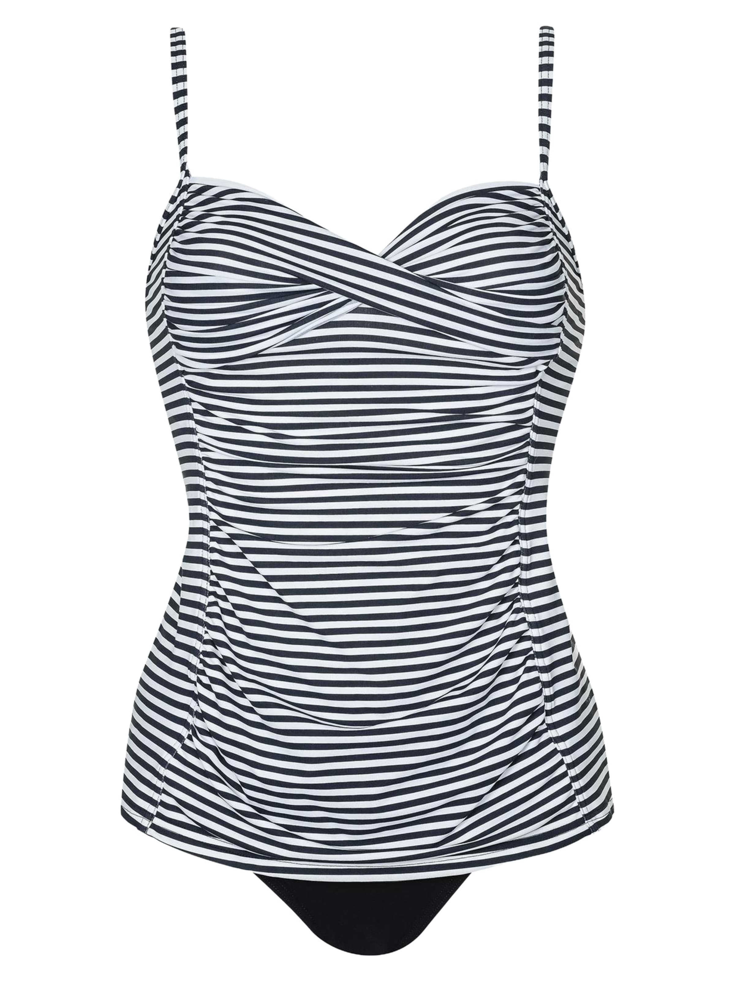 SUNFLAIR Tankini 'Basic'‌‌‌‌‌‌‌‌ in Schwarz: Vorderseite
