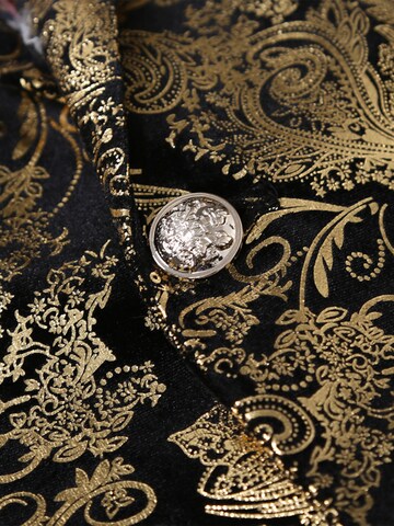 YOUTHUP Slim fit Suit Jacket 'Goldglanz' in Gold