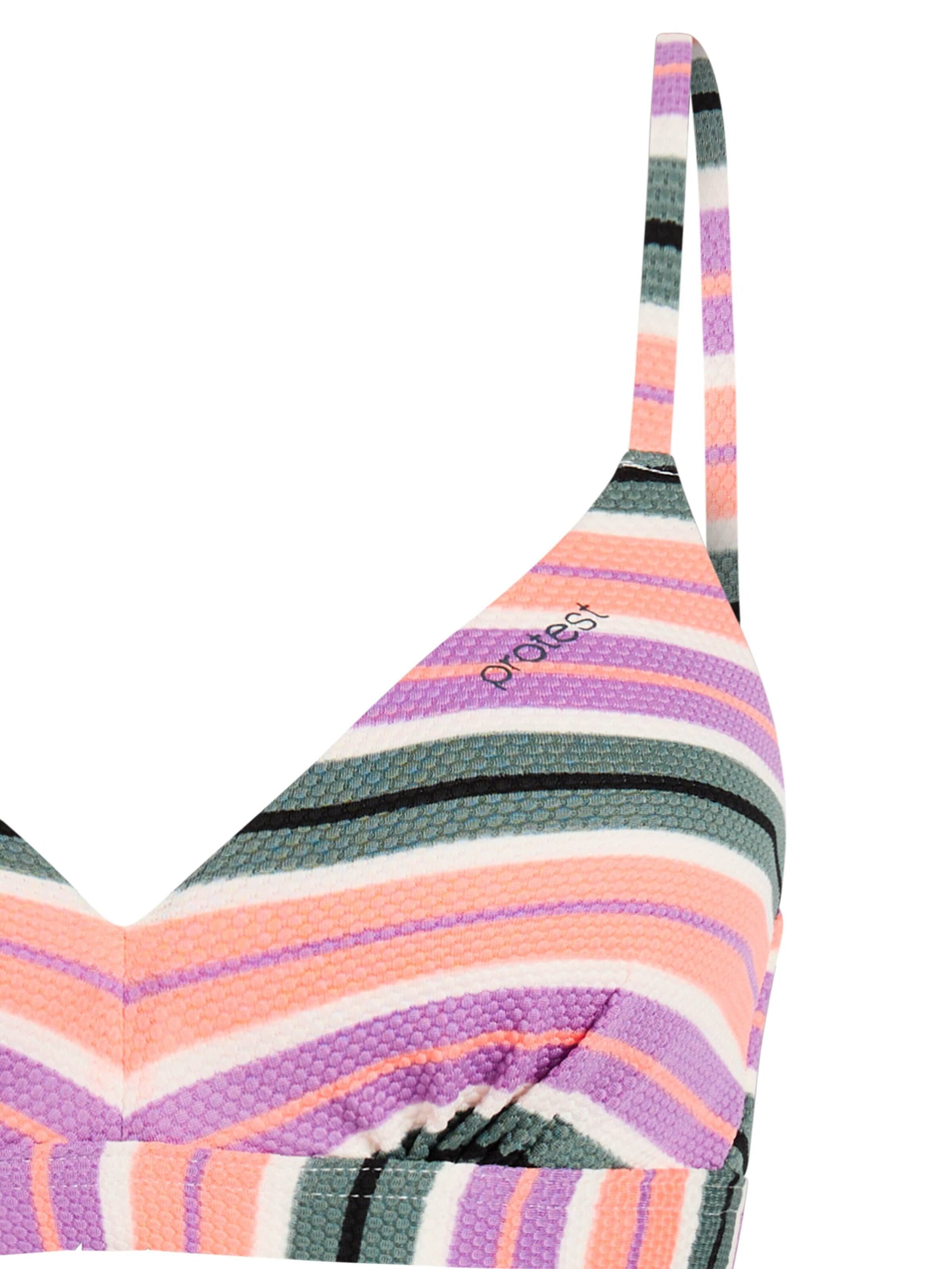 PROTEST Bustier Bikinitop in Lila