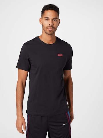 NIKE Performance shirt 'F.C. Seasonal' in Black: front