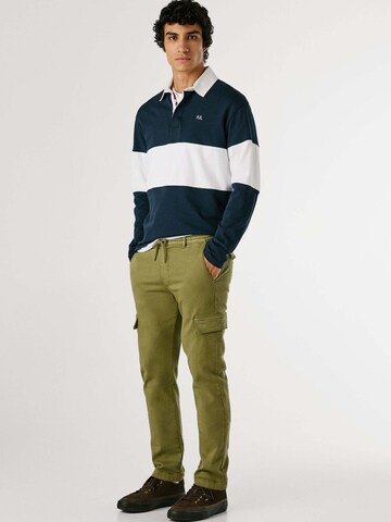 Pepe Jeans Slimfit Cargohose 'GYMDIGO' in Grün