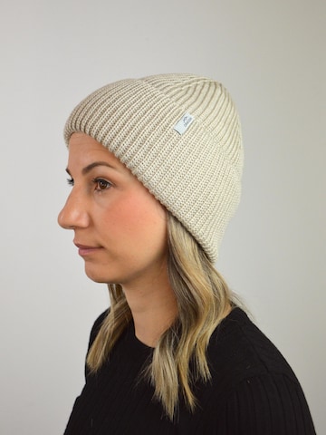 Bonnet 'Pfrentsch' DRASSN en beige : devant