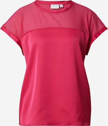 VILA Bluse 'ELLETTE' i pink: forside