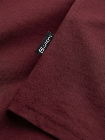 Ombre Shirt in Red