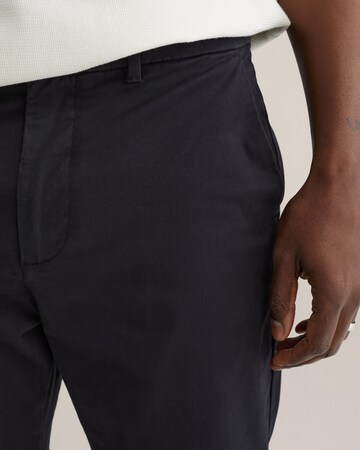 WE FashionSlimfit Chino hlače - crna boja