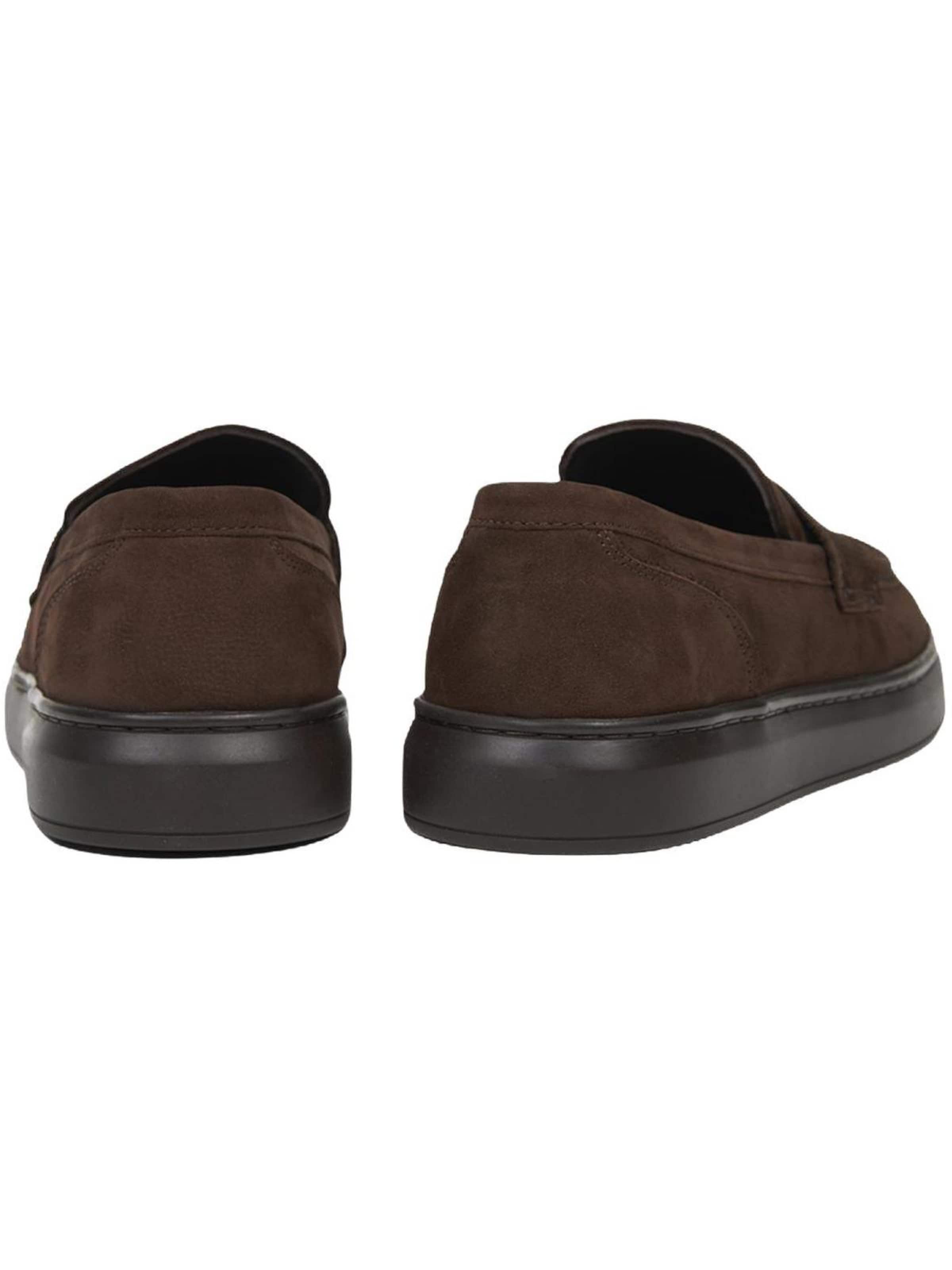 Desa Classic Flats 'Slipper' in Brown