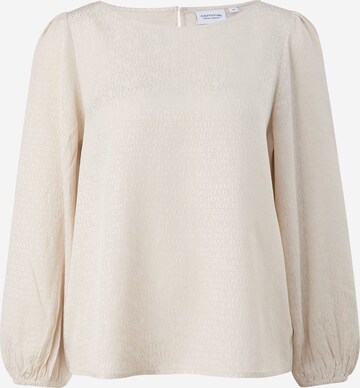 comma casual identity Blouse in Beige: front