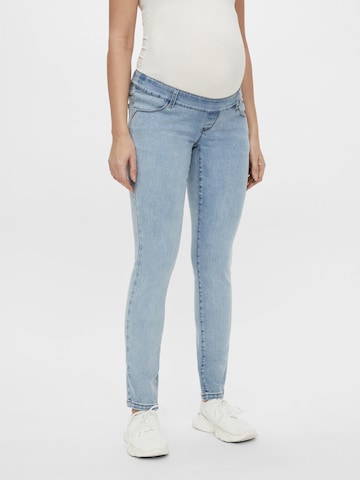 MAMALICIOUS Slim fit Jeans 'Omaha' in Blue: front