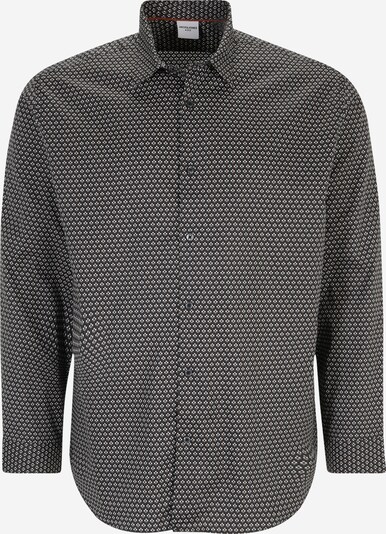 Jack & Jones Plus Button Up Shirt 'ARTHUR' in Smoke blue / Basalt grey / White, Item view