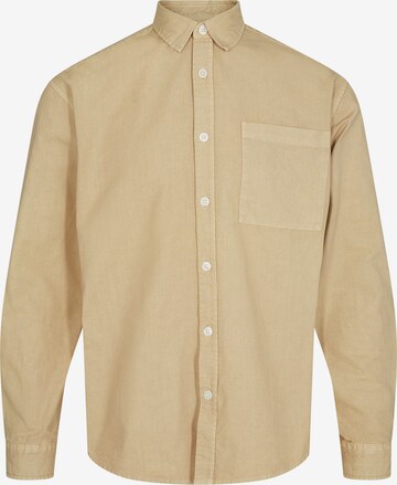 Coupe regular Chemise 'Jack' Redefined Rebel en beige : devant