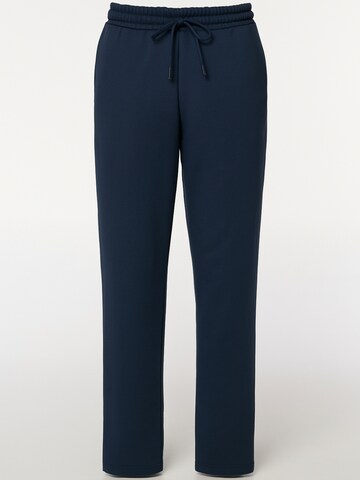 Regular Pantalon 'City' Eoselio en bleu : devant