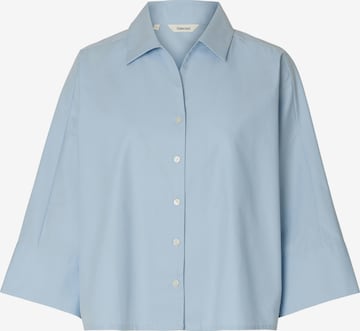 Bluză 'SLFEster' de la SELECTED pe albastru: față