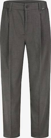 Sublevel Bundfaltenhose in Braun: Vorderseite