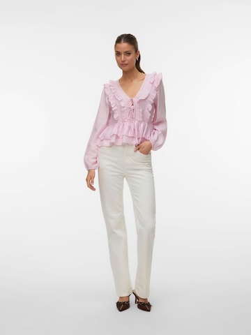 VERO MODA Blouse 'VMZoey' in Pink