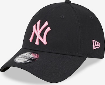 Cappello da baseball di NEW ERA in nero: frontale