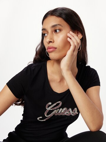 GUESS T-shirt i svart