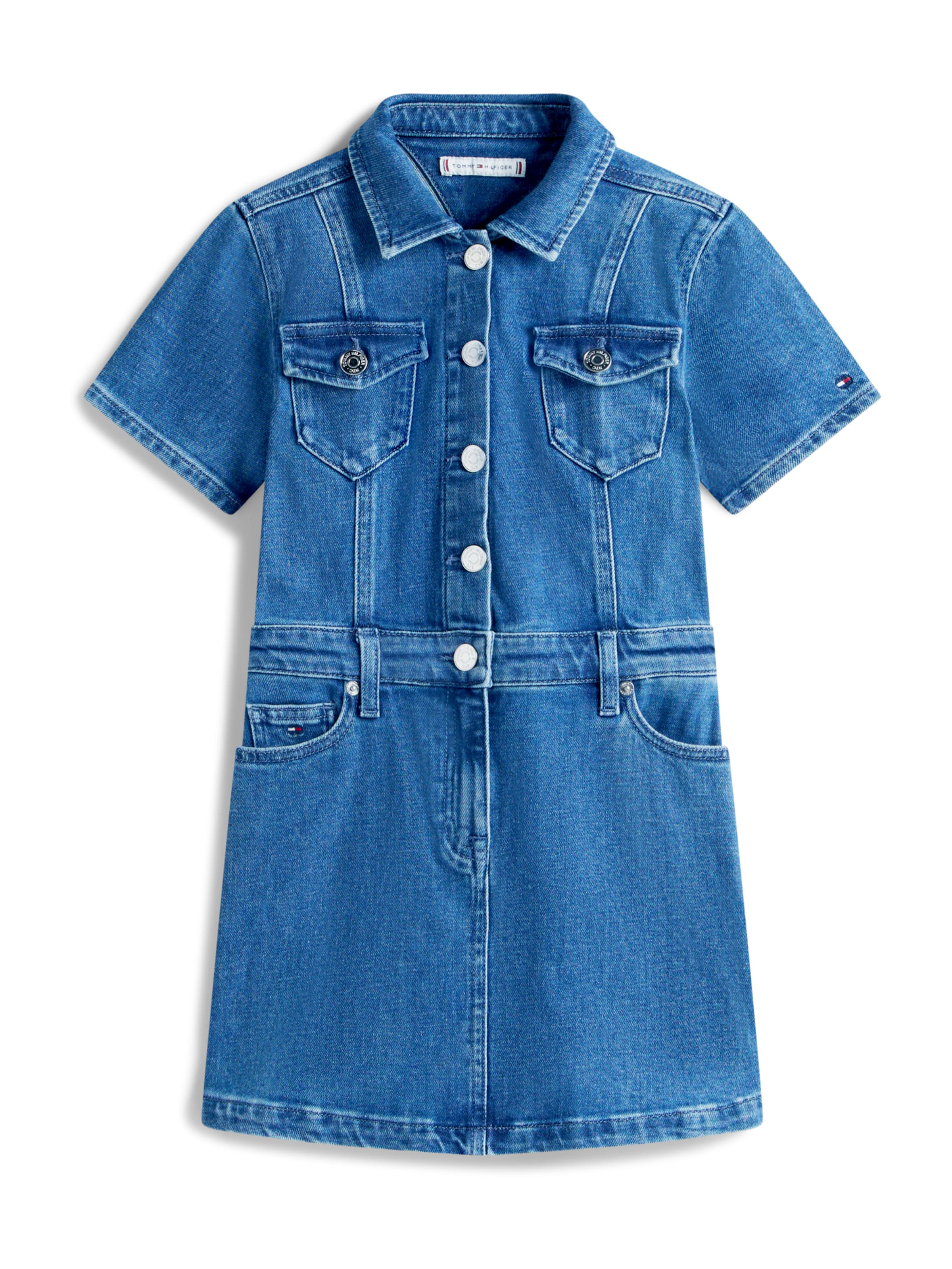 TOMMY HILFIGER - Vestido en azul: frente