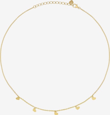 Chaîne caï en or : devant