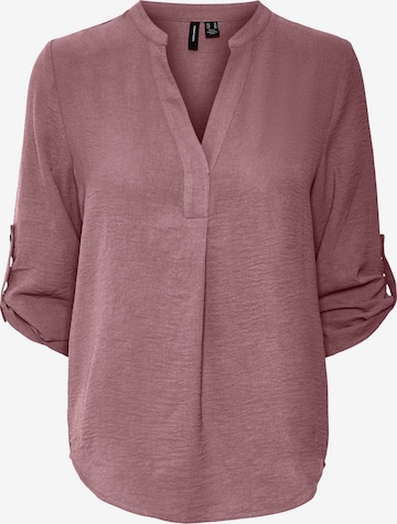 Chemisier 'VMElva' Vero Moda Curve en violet : devant