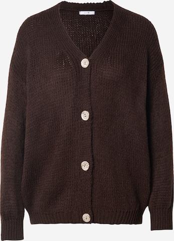 Hailys Neuletakki 'Ke44vina' värissä ruskea: etupuoli