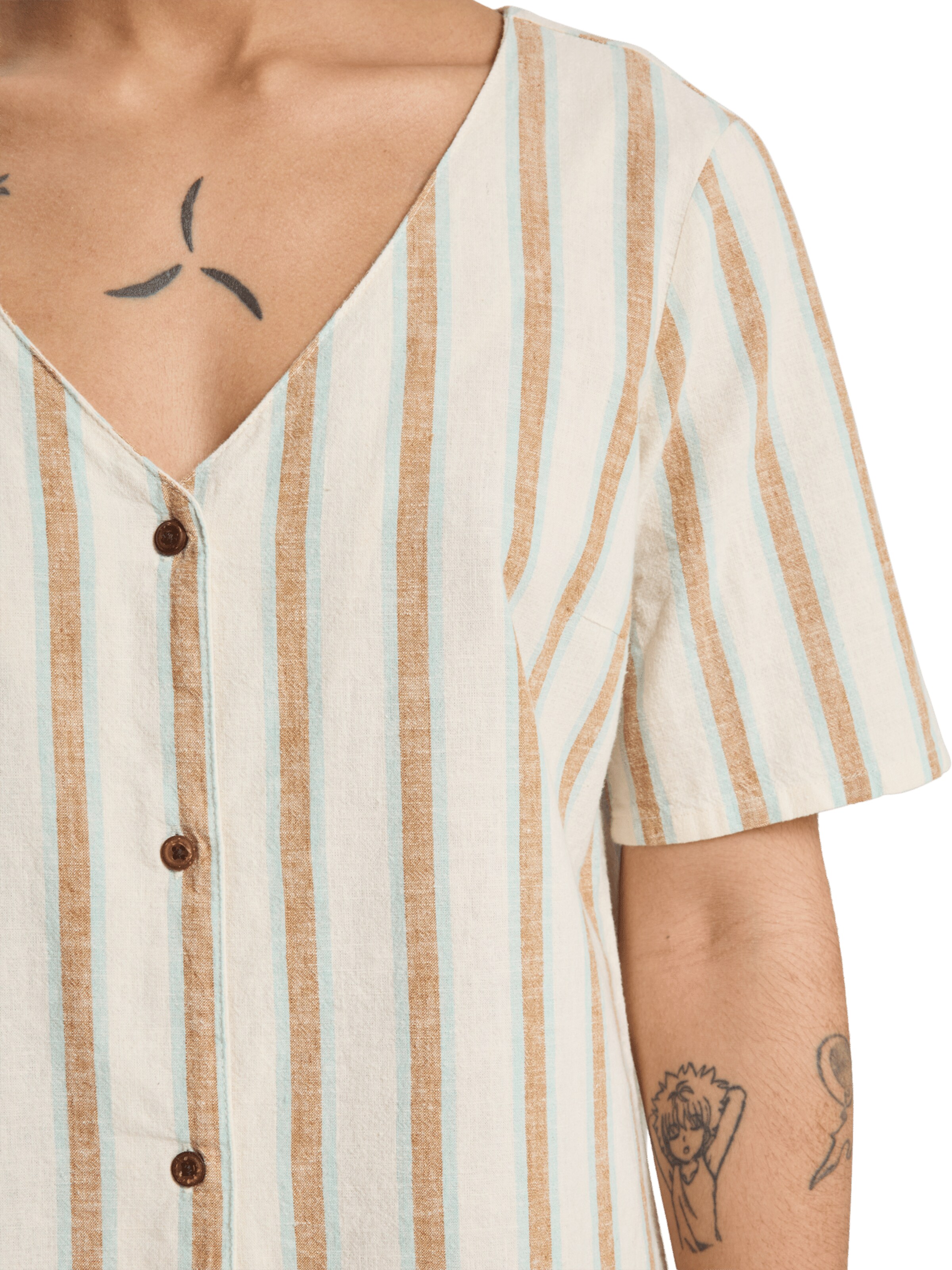 QUIKSILVER Kleid in Beige