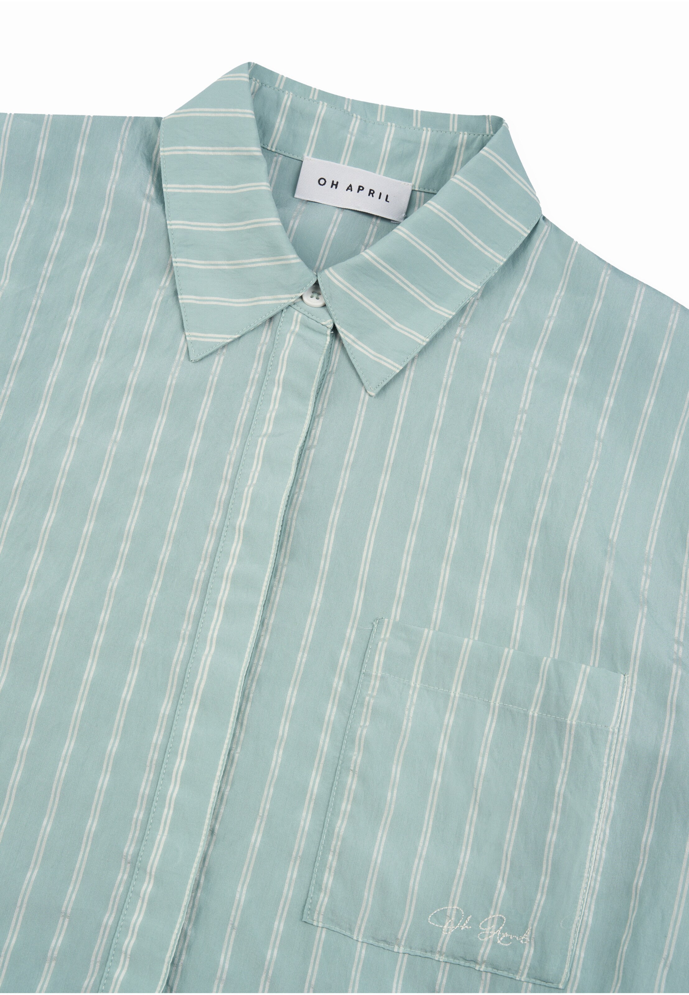 OH APRIL - Blusa 'Selina' em verde