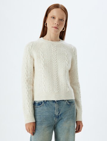 Koton Sweater in Beige: front
