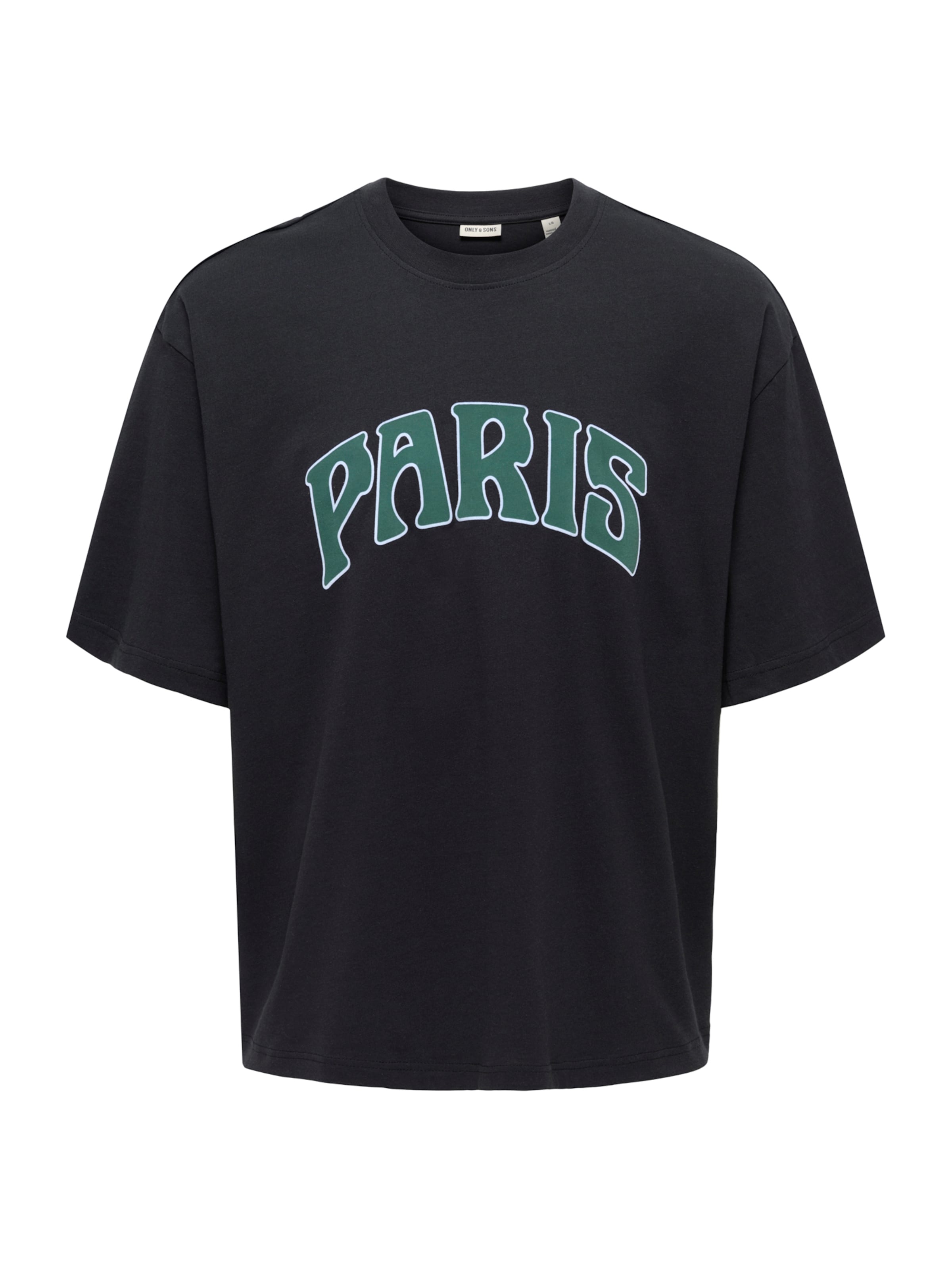 Only & Sons Tričko 'ONSMALIK' – černá: přední strana