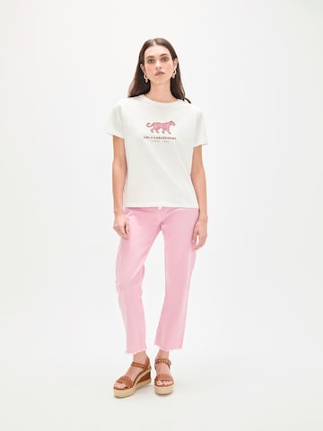 T-shirt Lola Casademunt en blanc