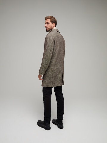 ABOUT YOU x Kevin Trapp Between-Seasons Coat 'Adrian' in Brown