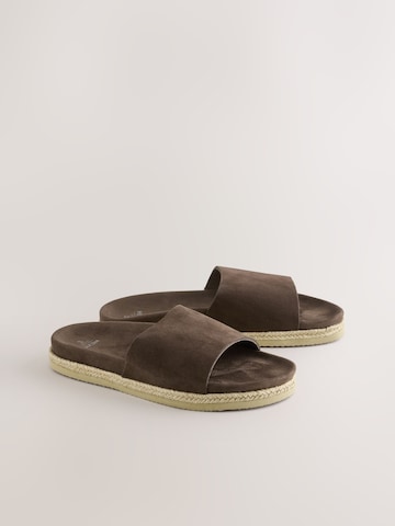 Next Pantolette in Braun