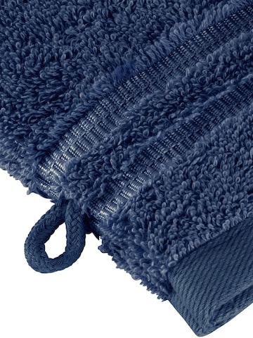 SCHIESSER Waschhandschuhe 'Milano' in Blau