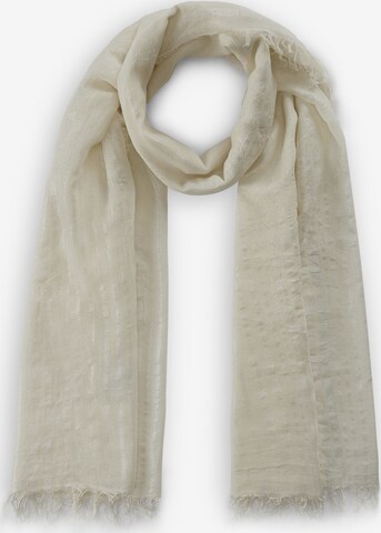 CODELLO Scarf in White: front