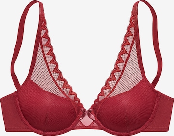 s.Oliver - Push-up Soutien em vermelho: frente