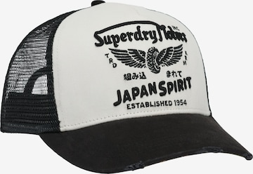 Casquette Superdry & Co en noir : devant