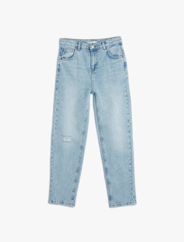 Koton Tapered Jeans in Blauw: voorkant