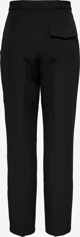ONLY Regular Trousers with creases 'Elly' in Black