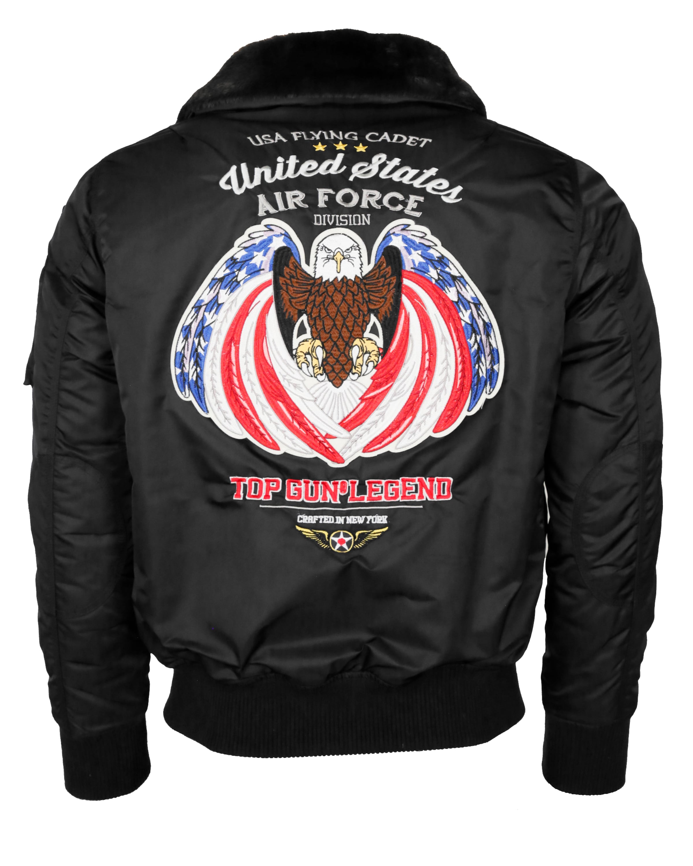 TOP GUN Between-Season Jacket in Black