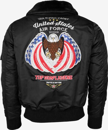 TOP GUN Between-Season Jacket in Black