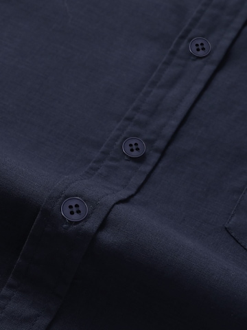 ALLTHEMEN Regular Fit Hemd 'Reine'‌‌‌‌‌‌‌ in Blau