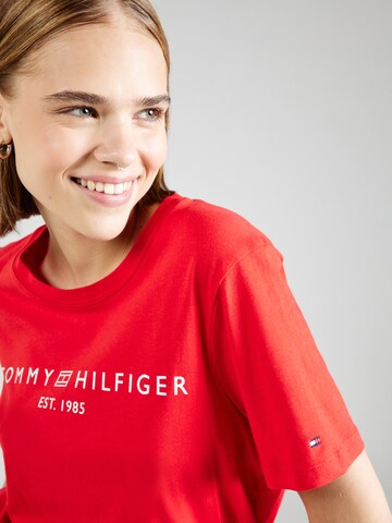 TOMMY HILFIGER Μπλουζάκι σε κόκκινο