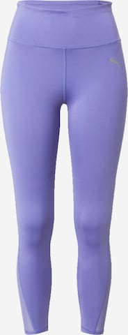 PUMA Skinny Športové nohavice 'Evostripe' - fialová: predná strana