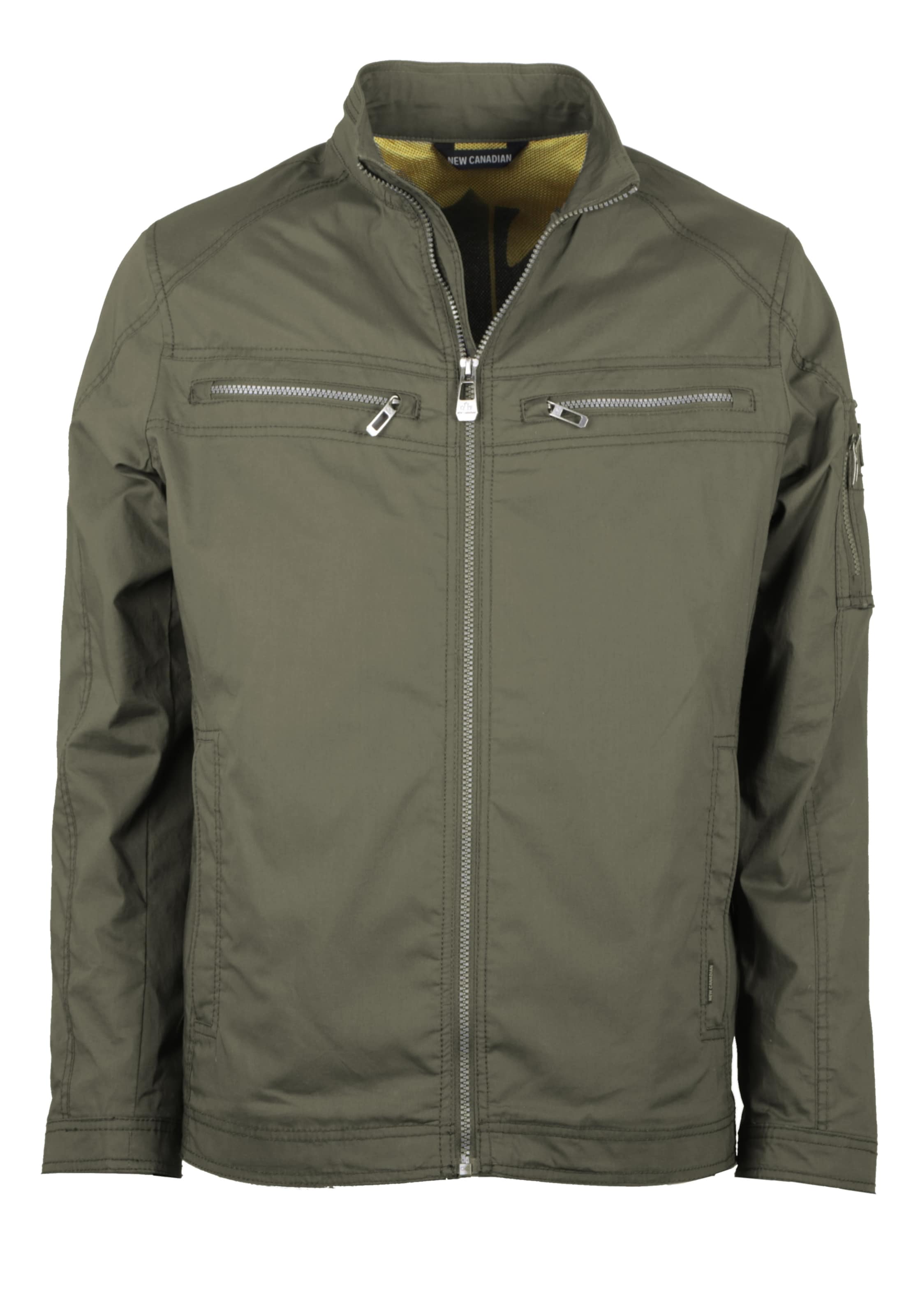 NEW CANADIAN Between-Season Jacket in Green: front