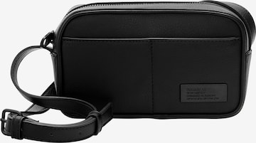 Sac à bandoulière Pull&Bear en noir : devant