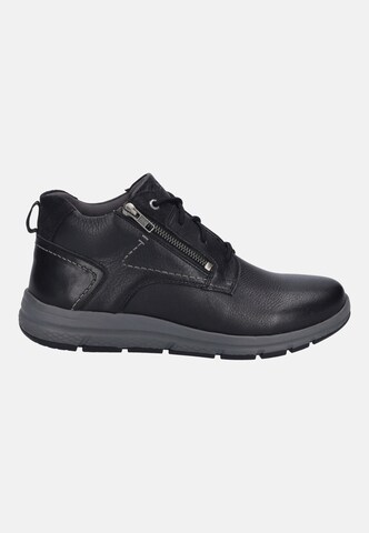 JOSEF SEIBEL Athletic lace-up shoe in Black: front