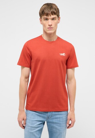 MUSTANG Shirt 'Austin' in Red: front