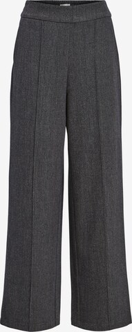 OBJECT Wide leg Pleat-front trousers 'GINE' in Grey: front