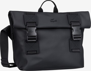 LACOSTE Crossbody Bag in Black: front